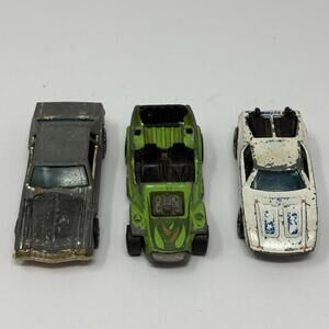 Vintage Hot Wheels Redline Lot of 3 Diecast Cars - Custom For Restoration As Is
